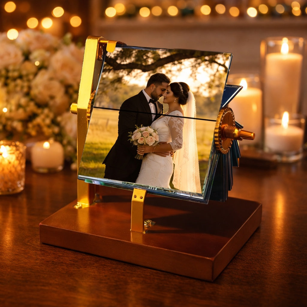 Personalized Rotating Baby Photo Album