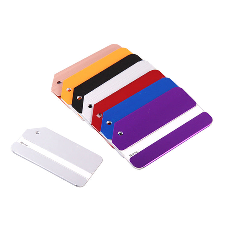 Premium Custom Metal Luggage Tags | Personalized Travel & Bag Identifier
