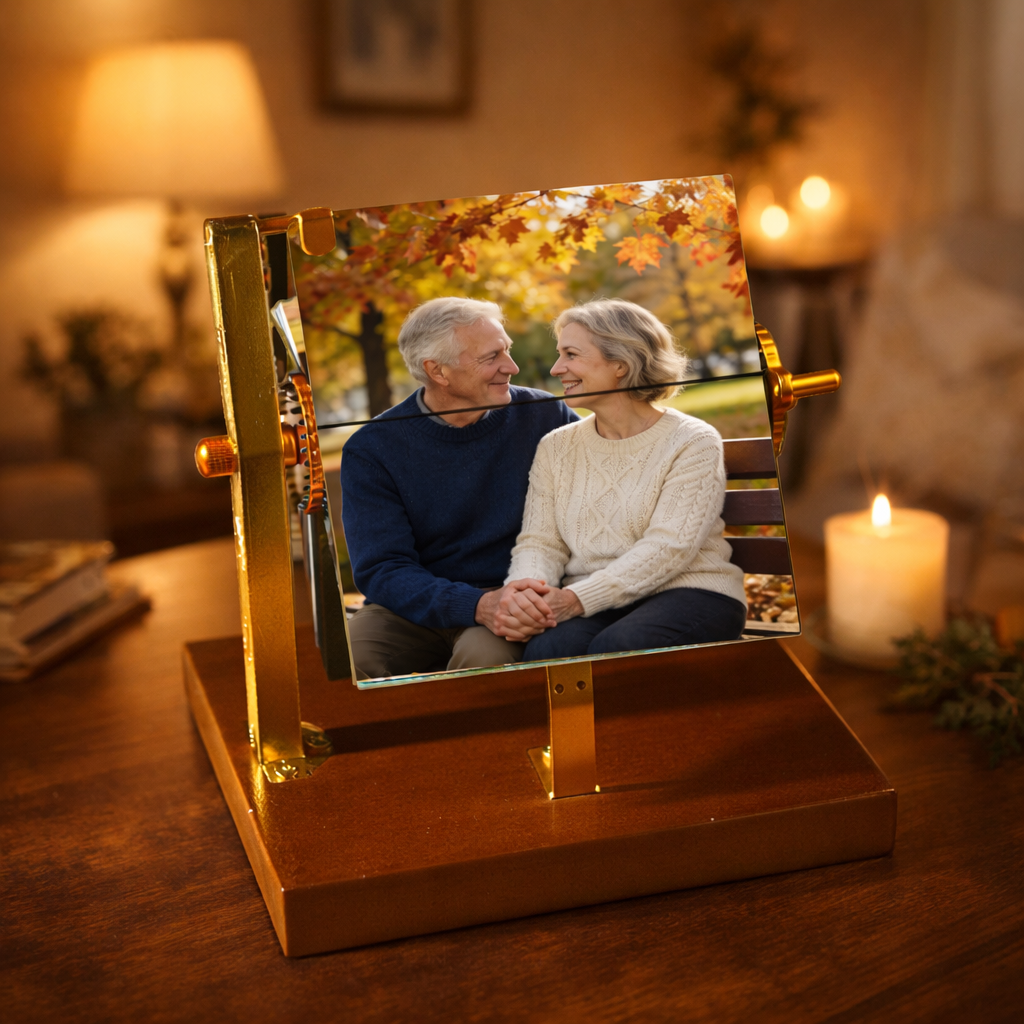 Personalized Rotating Baby Photo Album