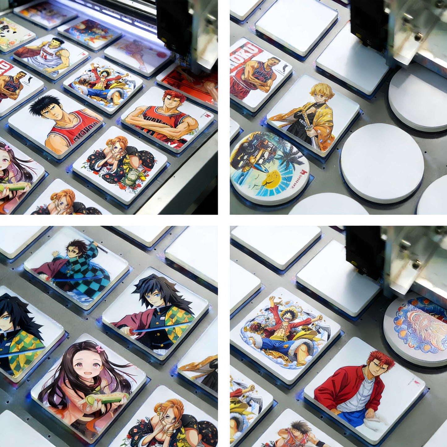 Personalized Photo Fridge Magnet Set (Set of 4)