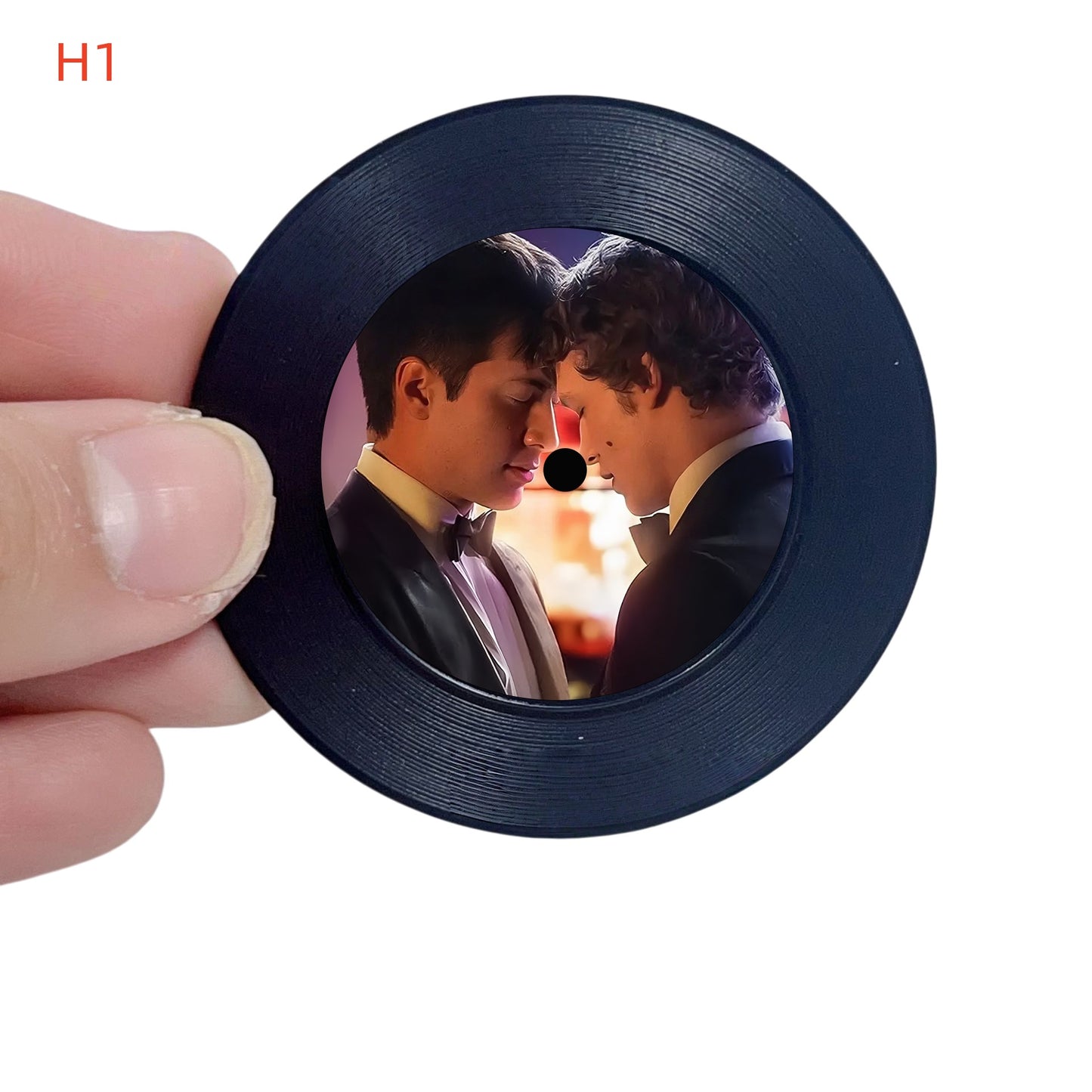 Heated Rivalry Vinyl Record Magnets - Shane Hollander & Ilya Rozanov Hockey Romance Merch - Team Hollanov Fridge Decor - Game Changers Fan Gift