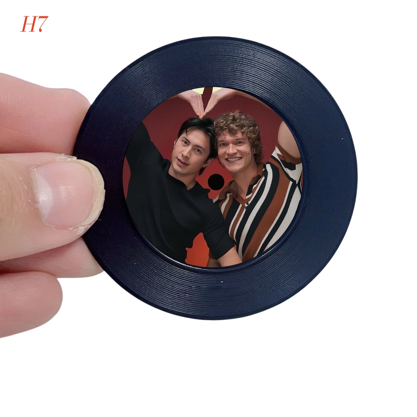 Heated Rivalry Vinyl Record Magnets - Shane Hollander & Ilya Rozanov Hockey Romance Merch - Team Hollanov Fridge Decor - Game Changers Fan Gift