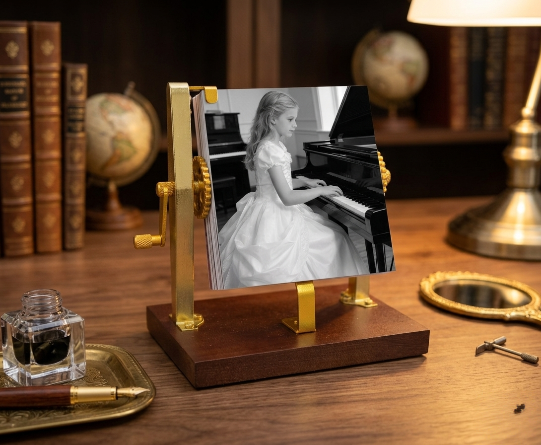 Personalized Rotating Baby Photo Album