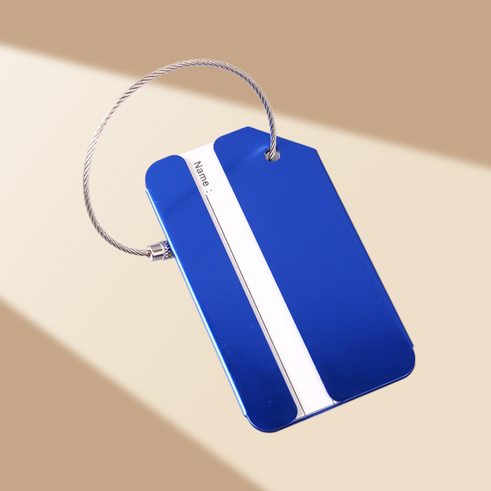 Premium Custom Metal Luggage Tags | Personalized Travel & Bag Identifier