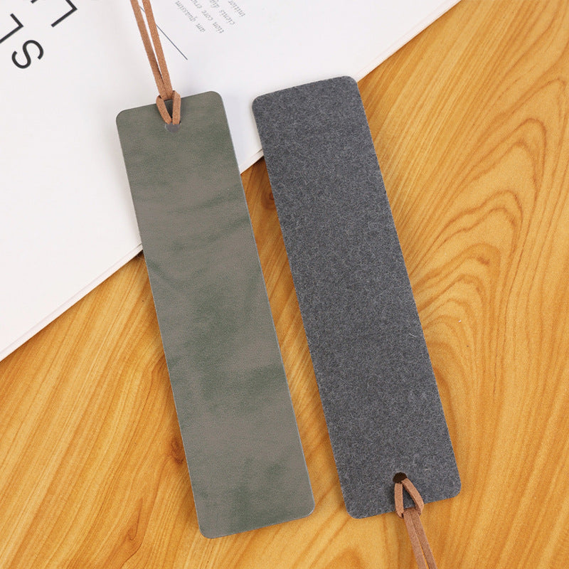 Personalized Leather Cat Bookmark | Custom Engraved Reader Gift| SET OF 4