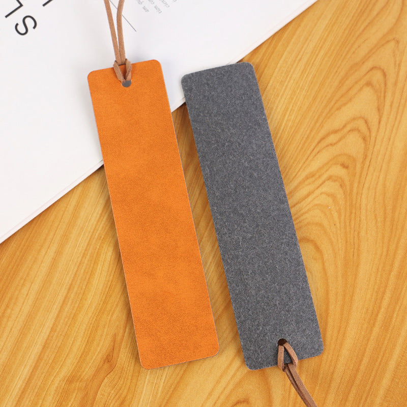 Personalized Leather Cat Bookmark | Custom Engraved Reader Gift| SET OF 4