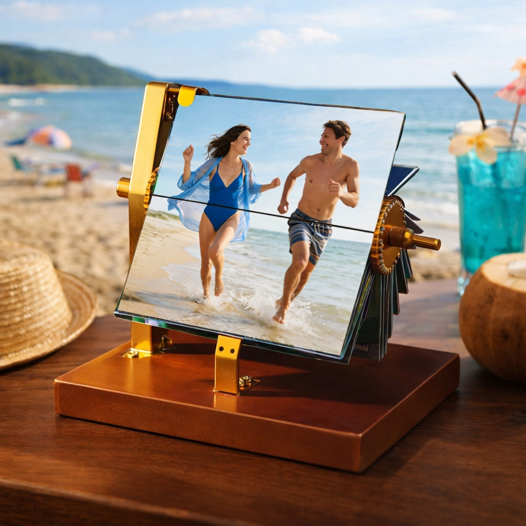 Personalized Rotating Baby Photo Album