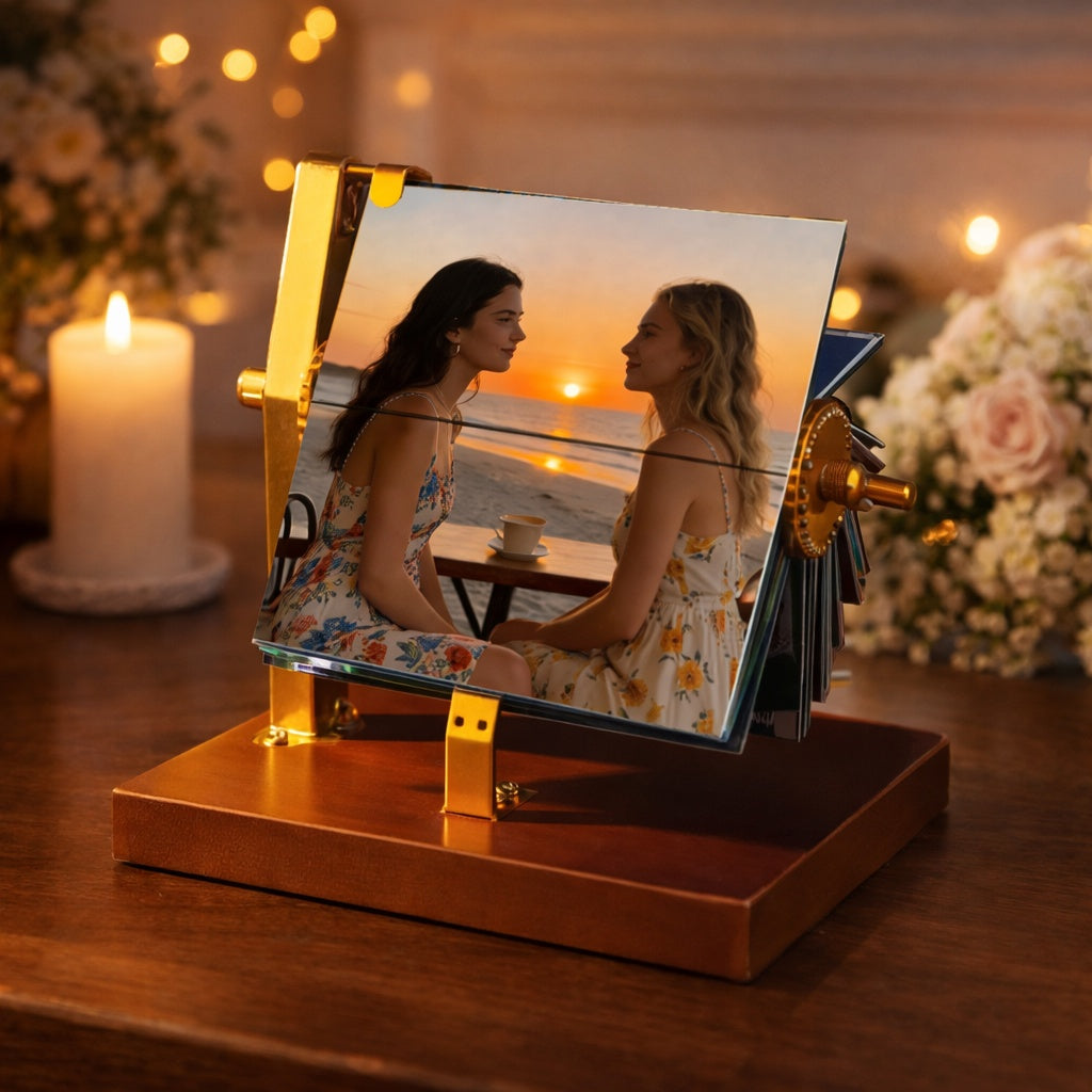 Personalized Rotating Photo Album
