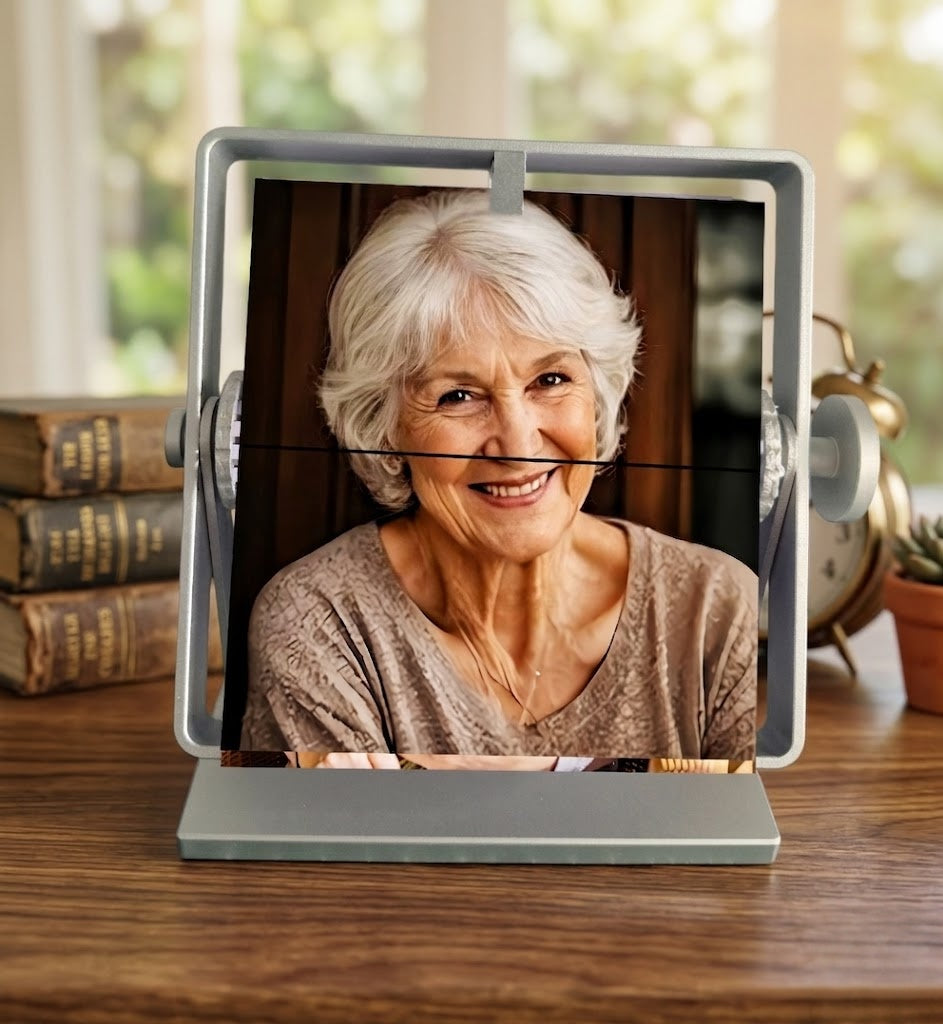 Custom Rotating Photo Flip Book - The Most Thoughtful Gift for Mom
