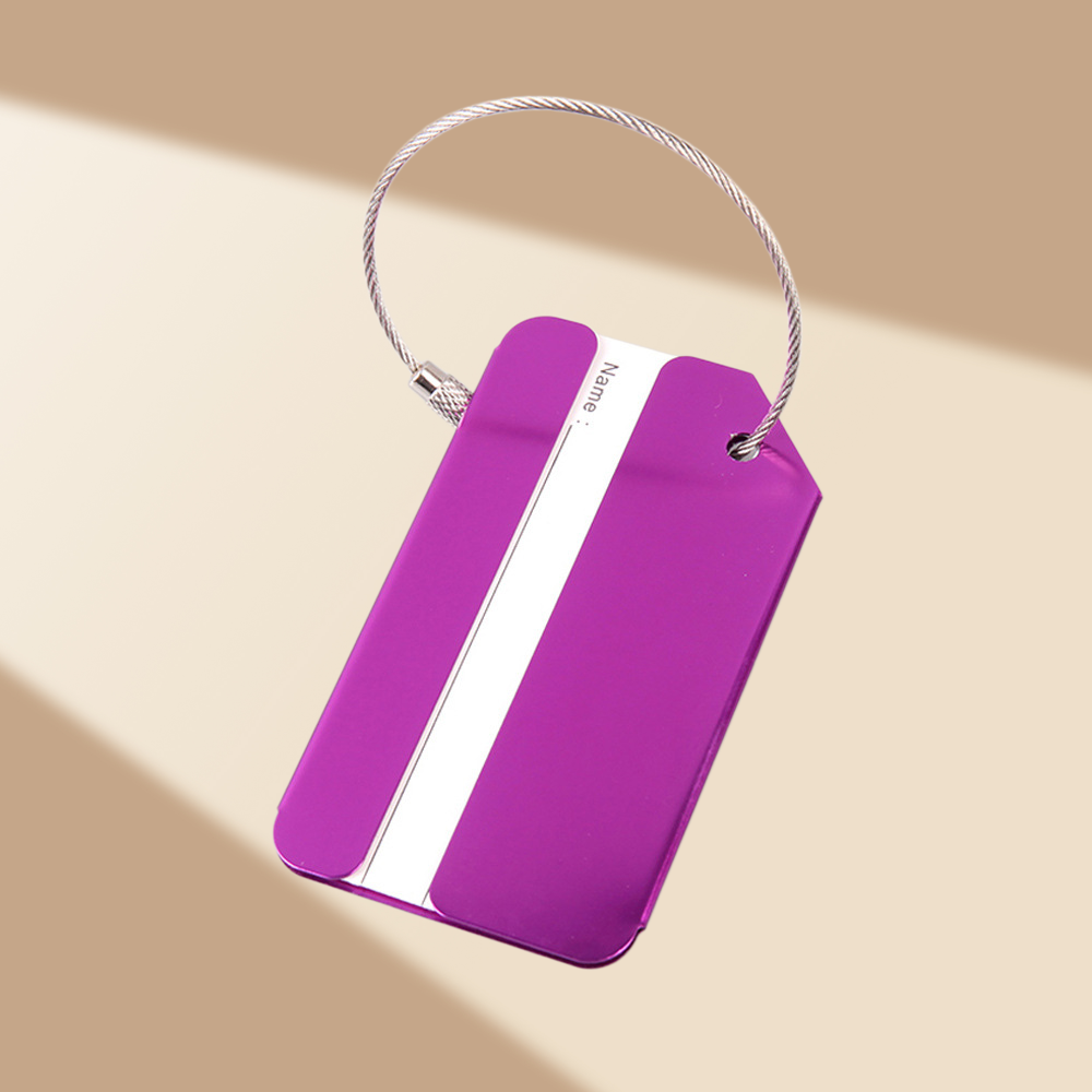 Premium Custom Metal Luggage Tags | Personalized Travel & Bag Identifier
