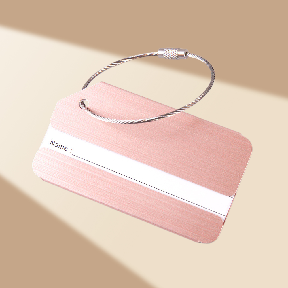 Premium Custom Metal Luggage Tags | Personalized Travel & Bag Identifier