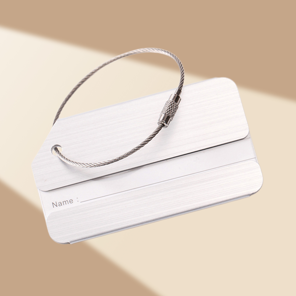 Premium Custom Metal Luggage Tags | Personalized Travel & Bag Identifier