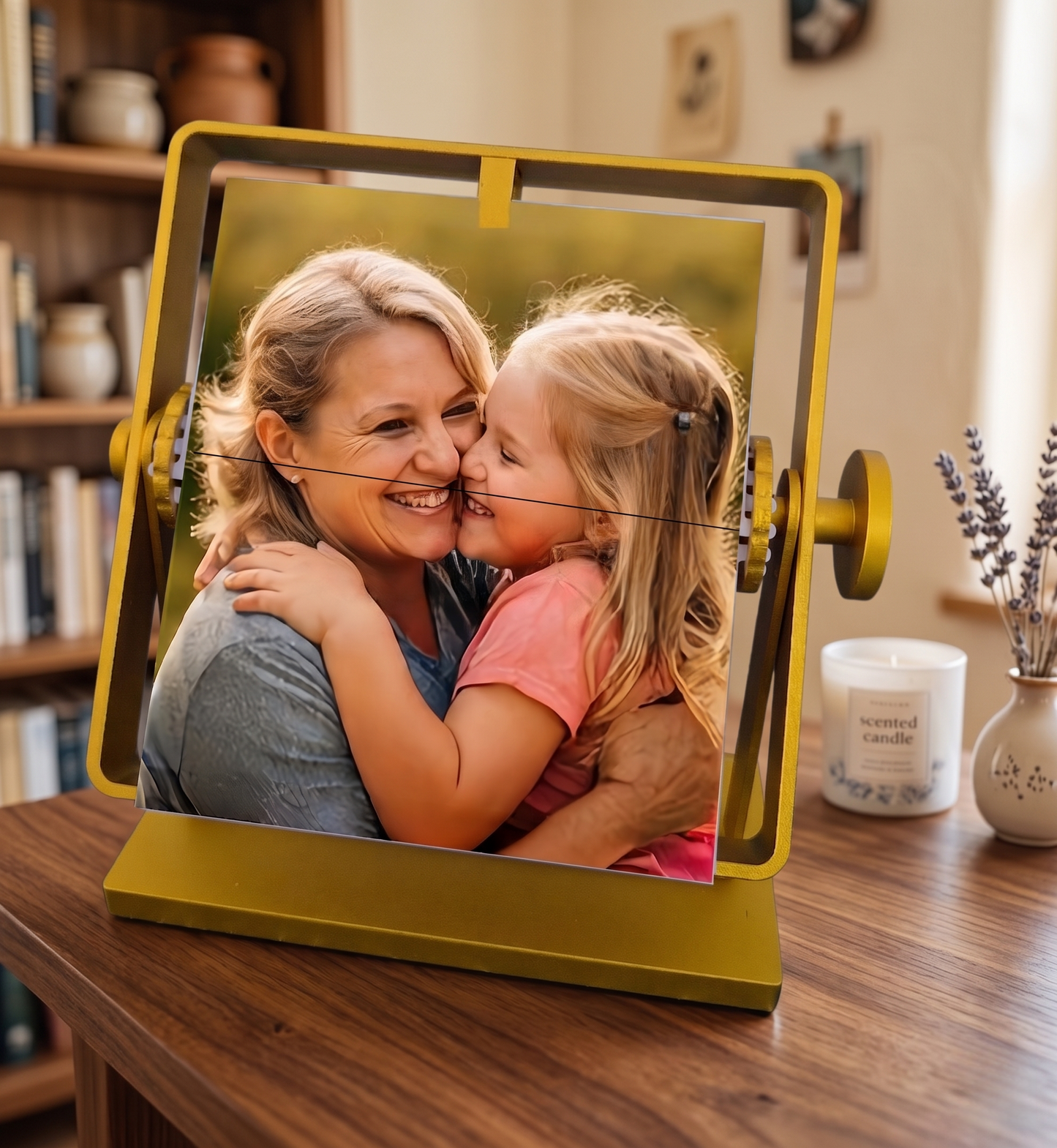 Custom Rotating Photo Flip Book - The Most Thoughtful Gift for Mom